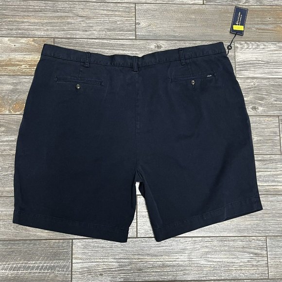 NWT $85 Polo Ralph Lauren Pleated Shorts 50B Big & Tall Classics Navy Blue 50 - Picture 5 of 14